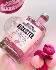 Barrister Pink Gin… Soon in India.